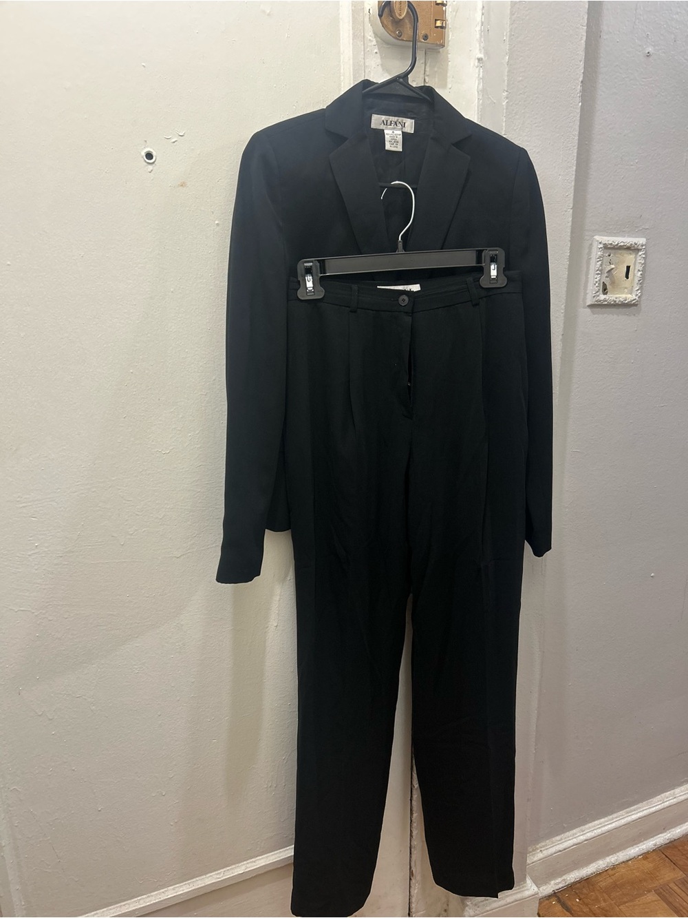 Alfani Women's Black Tailored Suit Pants